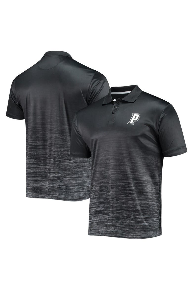 Men's Colosseum Black Providence Friars Marshall Polo, Alternate, color, Black
