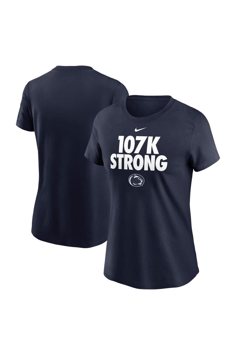 Women's Nike Navy Penn State Nittany Lions Local Ultimate Chant T-Shirt, Alternate, color, Navy