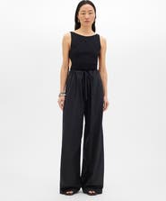 Another Tomorrow Voile Drawcord Pant