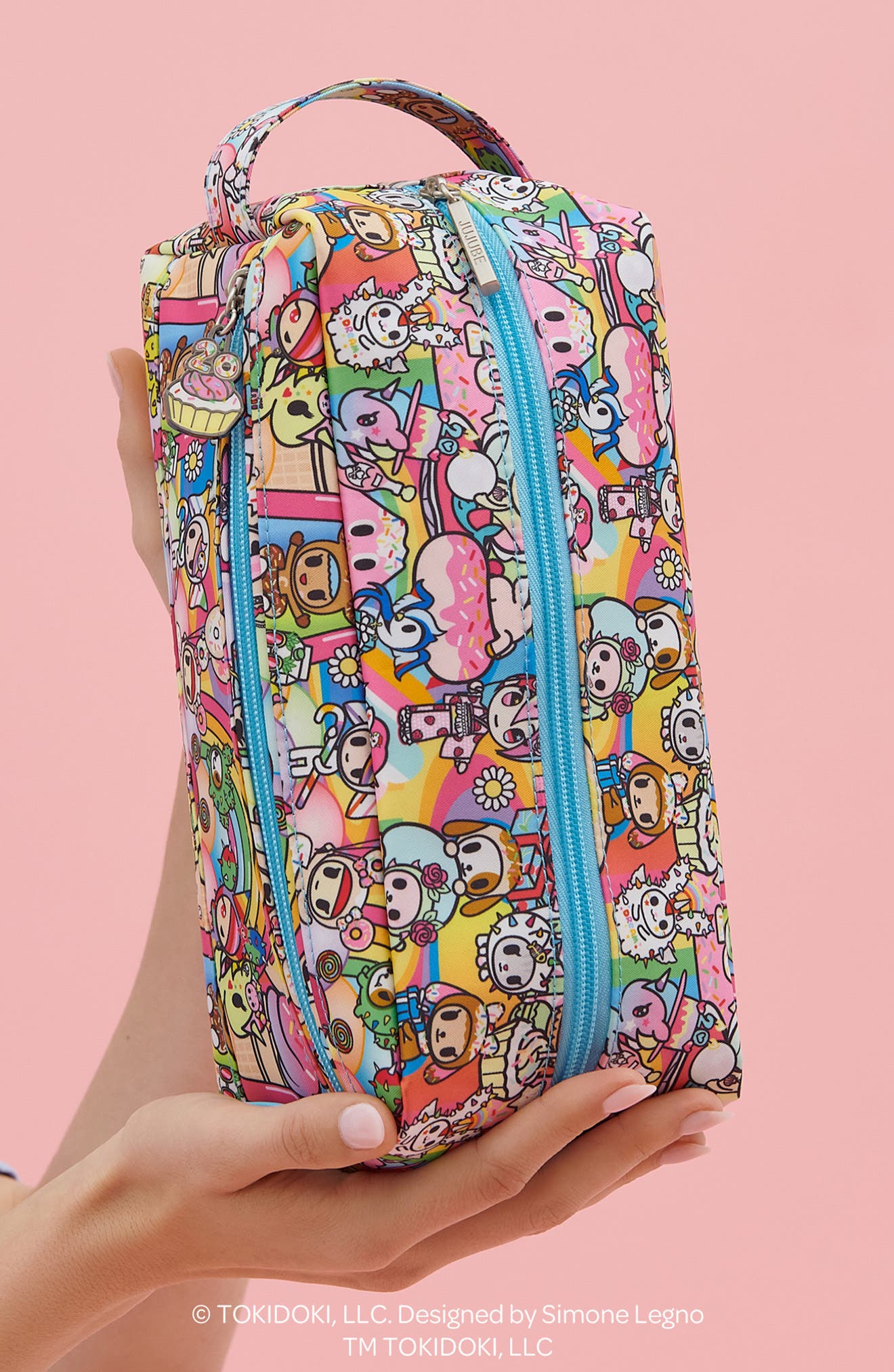 JuJuBe x Tokidoki Be Dapper Travel Case, Alternate, color, 20Th Anniversary Celebration