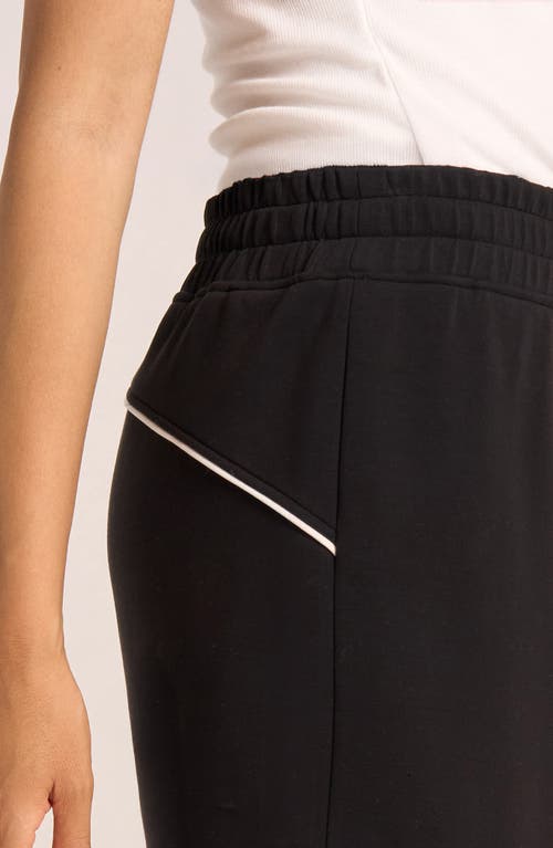 Matty M . Roan Piped Skort In Black
