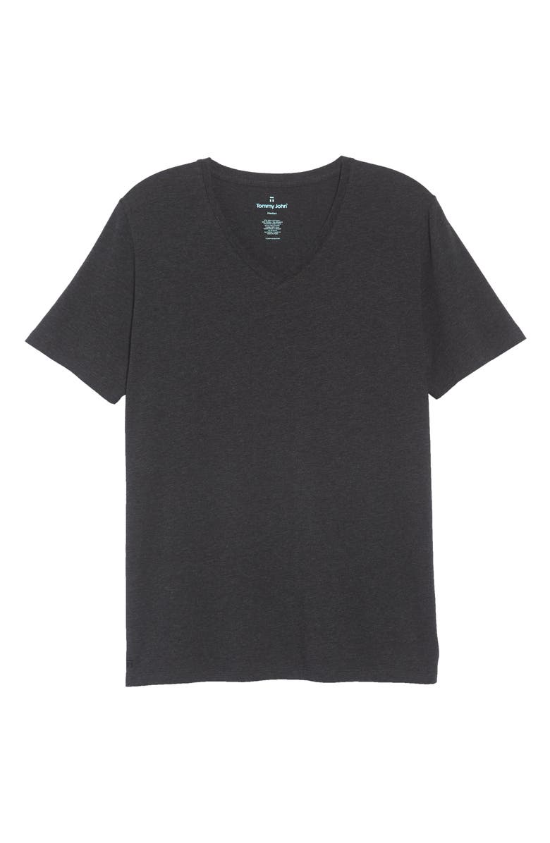 Tommy John Cotton Blend V-Neck T-Shirt, Alternate, color,