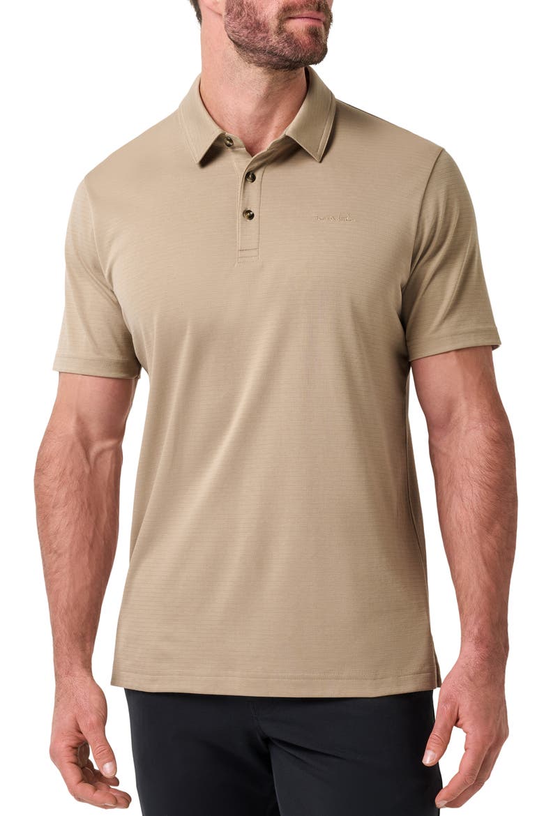 The Zinna 2.0 Polo Shirt, Main, color, WEATHERED TEAK