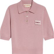 Marni Mending Logo Cashmere Sweater