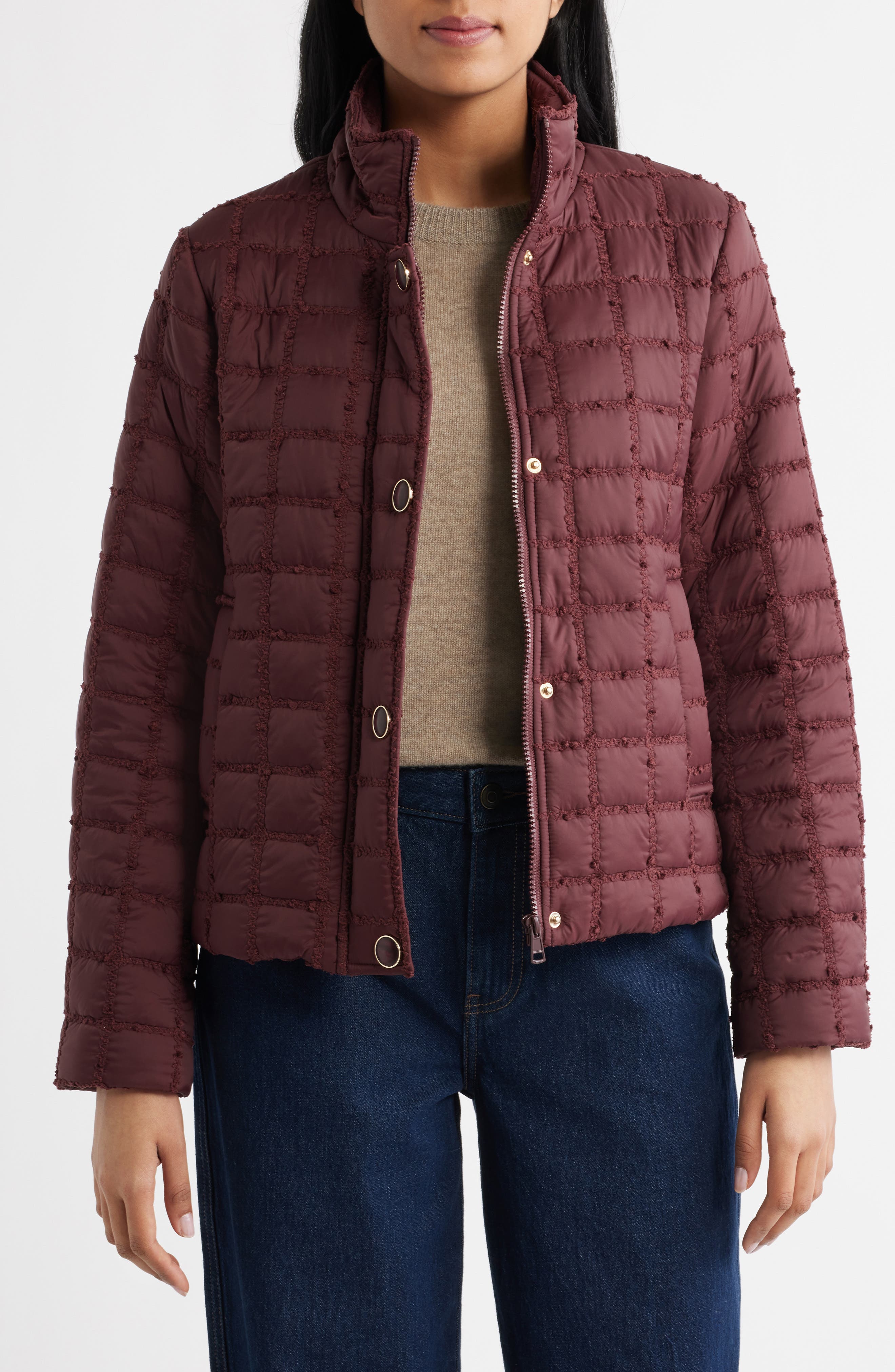 selected BURGUNDY