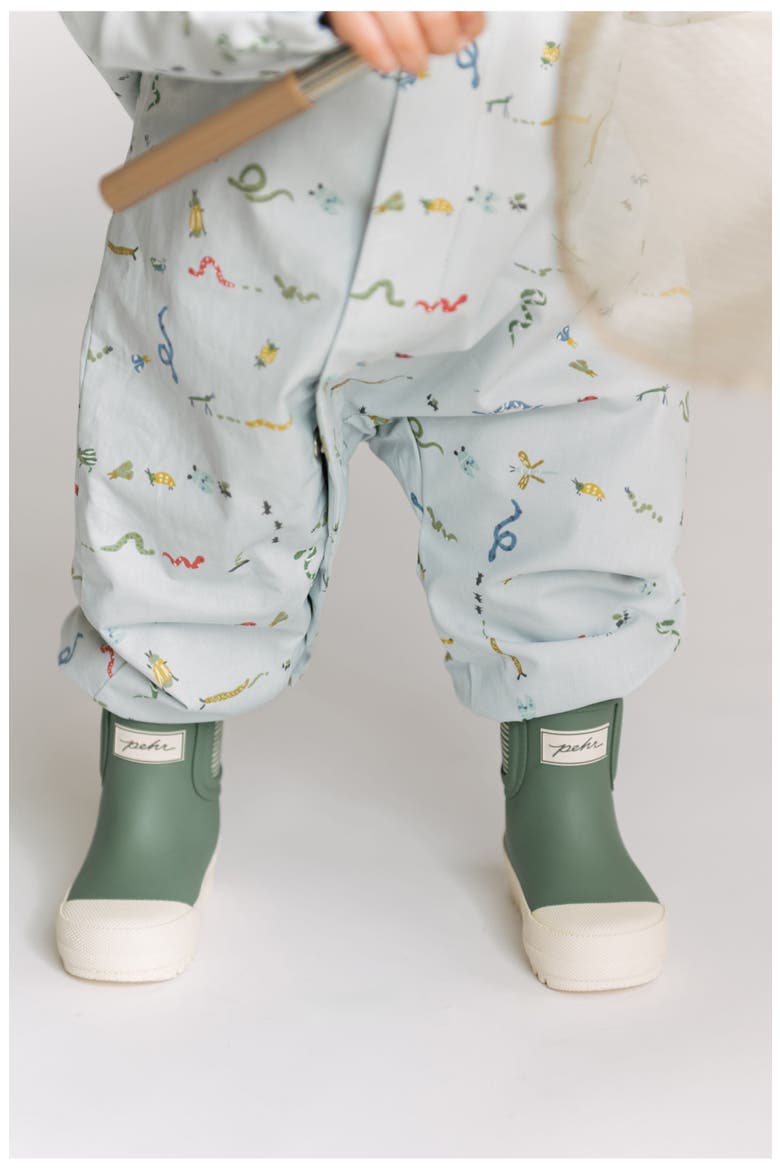 Kids' Park Rain Suit, Alternate, color, CRAWLING CRITTERS BLUE