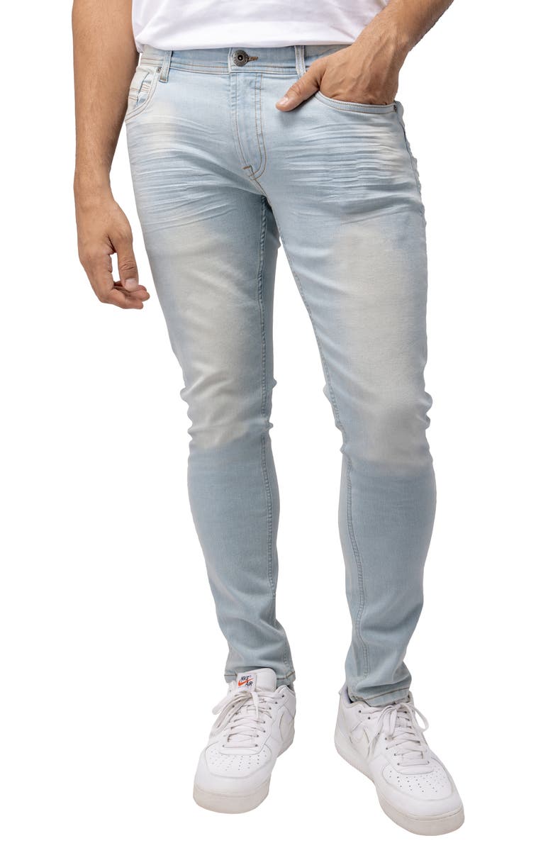 XRAY Skinny Jeans, Alternate, color, Light Blue