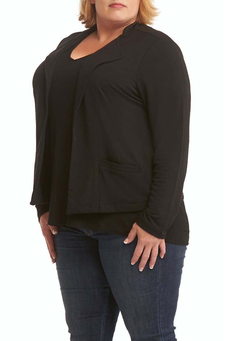 Brynn Blazer, Alternate, color, BLACK