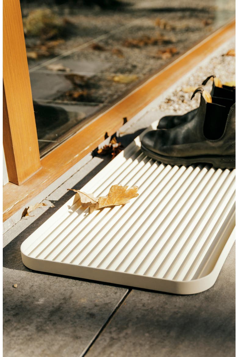 Furrow Steel Boot Tray, Alternate, color, IVORY