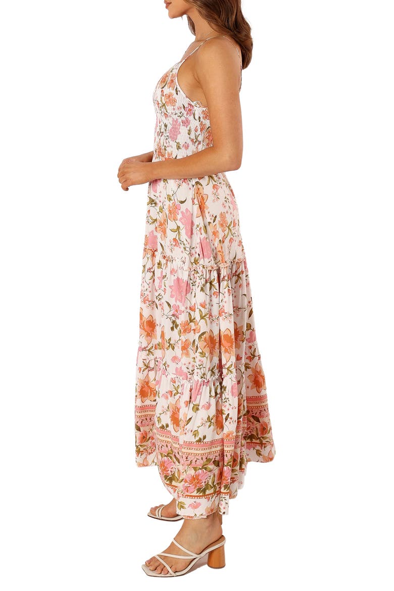 Tarah Floral Smocked Sundress, Alternate, color, ANGELICA PRINT