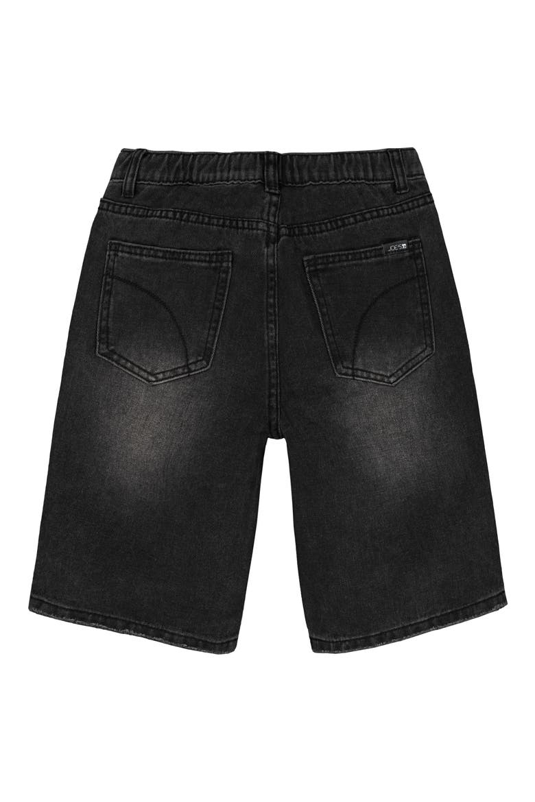 Kids' Brixton Denim Shorts, Alternate, color, WASHED BLACK