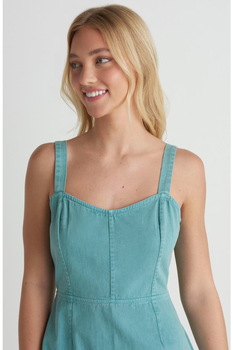 Wavy Days Minidress, Alternate, color, REEF WATERS