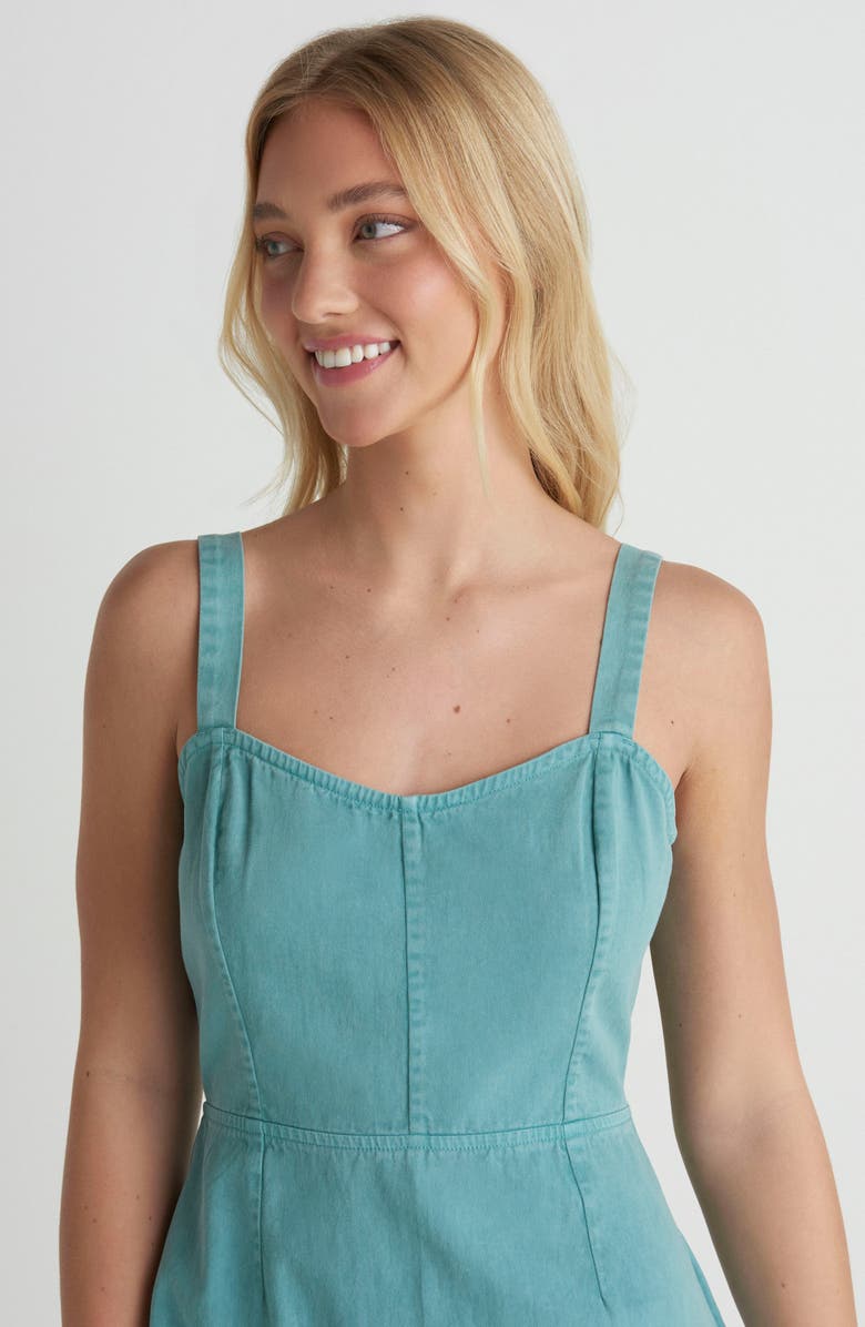 Hurley Wavy Days Minidress, Alternate, color, Reef Waters