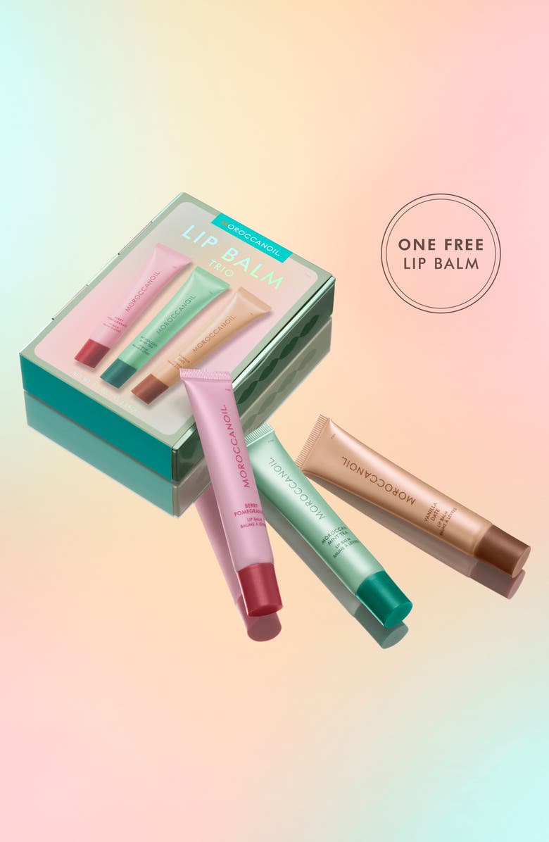 MOROCCANOIL<sup>®</sup> Lip Balm Trio $66 Value, Alternate, color, 