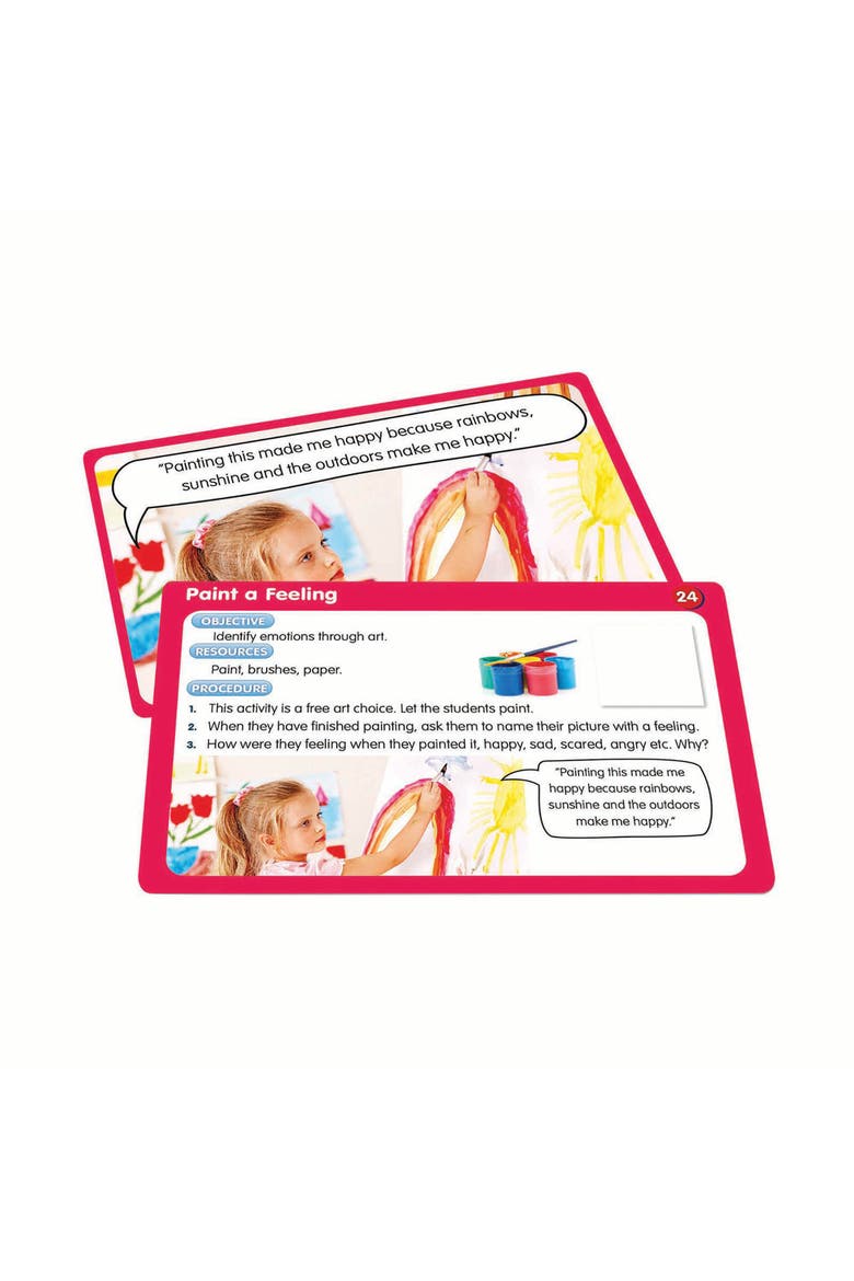 50 Emotion Activity Cards, Alternate, color, Multicolored