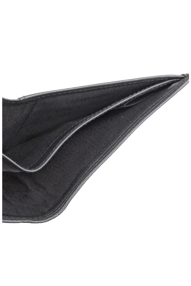 RFID Leather Cardex, Alternate, color, BLACK