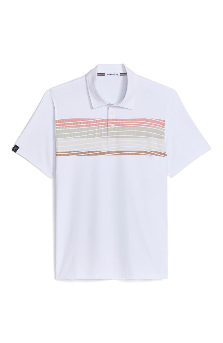 ASHWORTH GOLF Tide Polo, Main, color, White