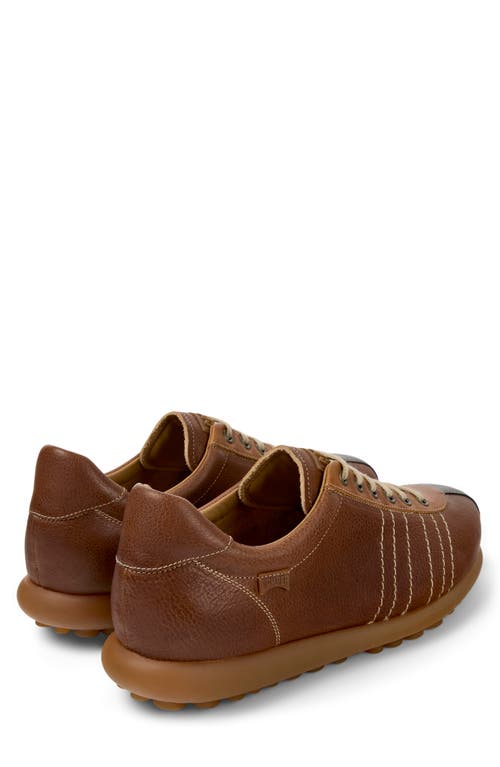 Camper Pelotas Ariel Low Top Sneaker In Medium Brown