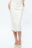 Bayeas Erin Fishtail Denim Skirt