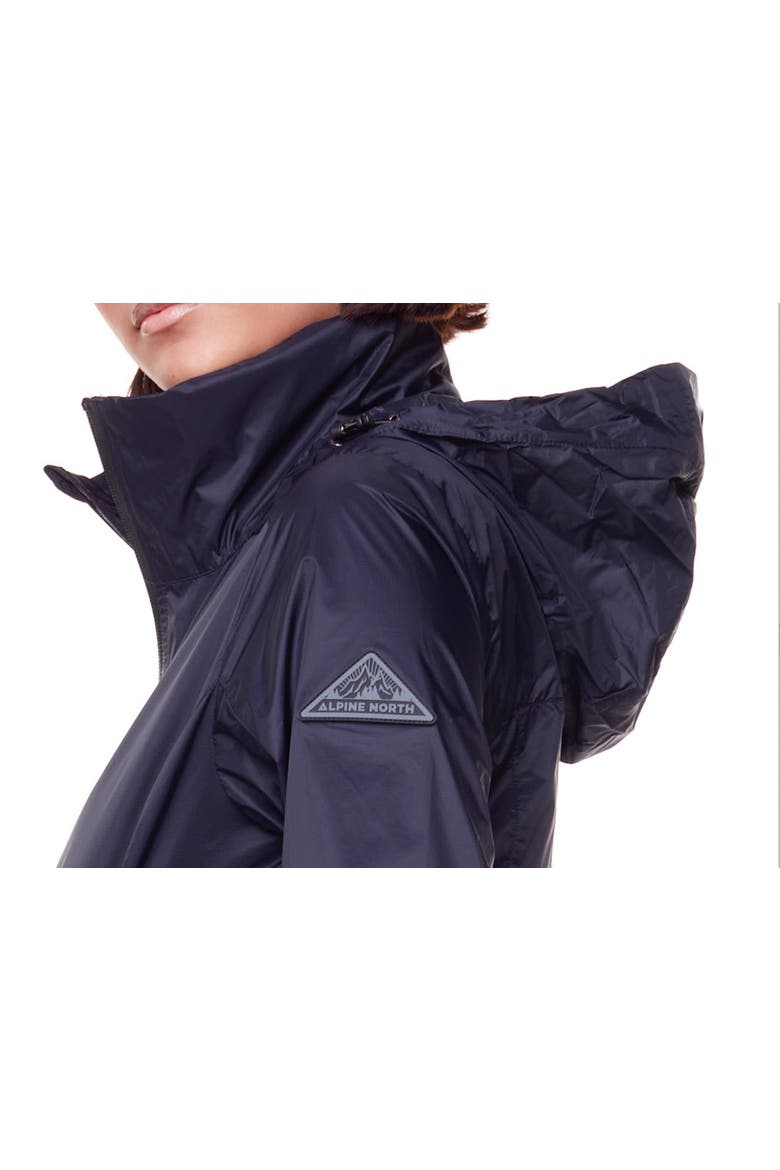 PELLY PLUS SIZE - Recycled Ultralight Windshell Jacket, Alternate, color, BLACK