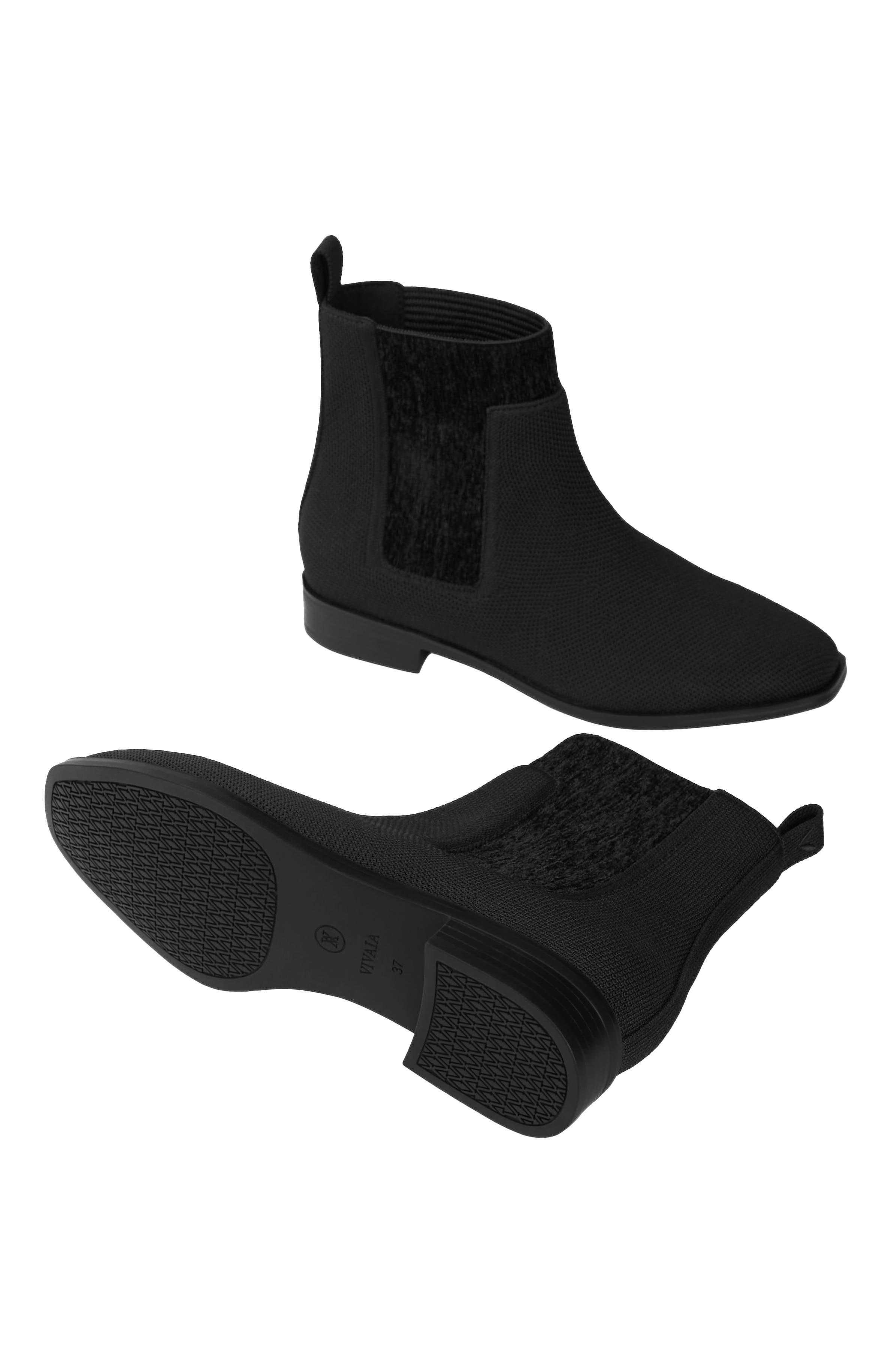 VIVAIA Square-Toe Water-Repellent Ankle Boots, Alternate, color, 