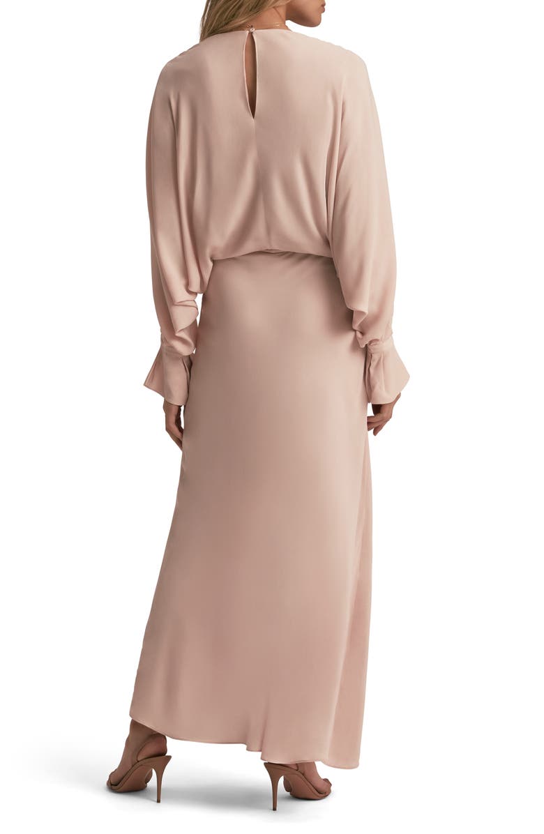 Favorite Daughter Making Me Blush Long Sleeve Maxi Dress, Alternate, color, Blush