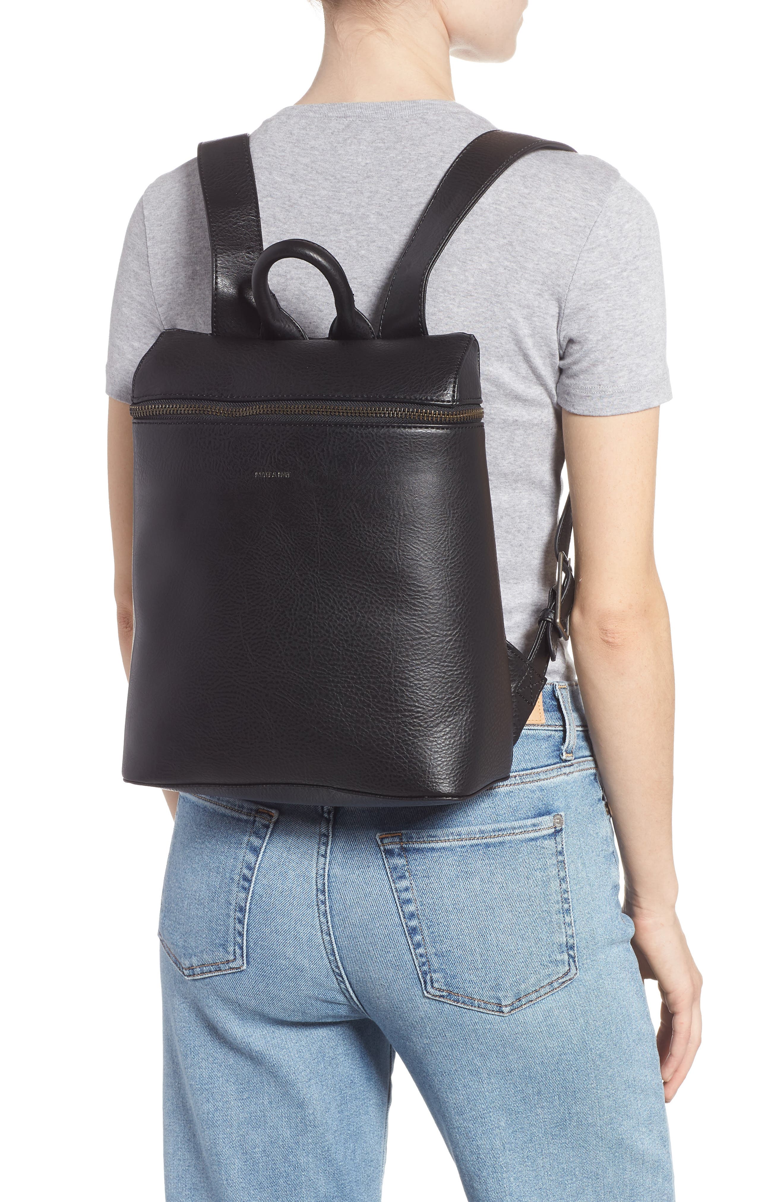 Matt & Nat Rahi Faux Leather Backpack, Alternate, color, 