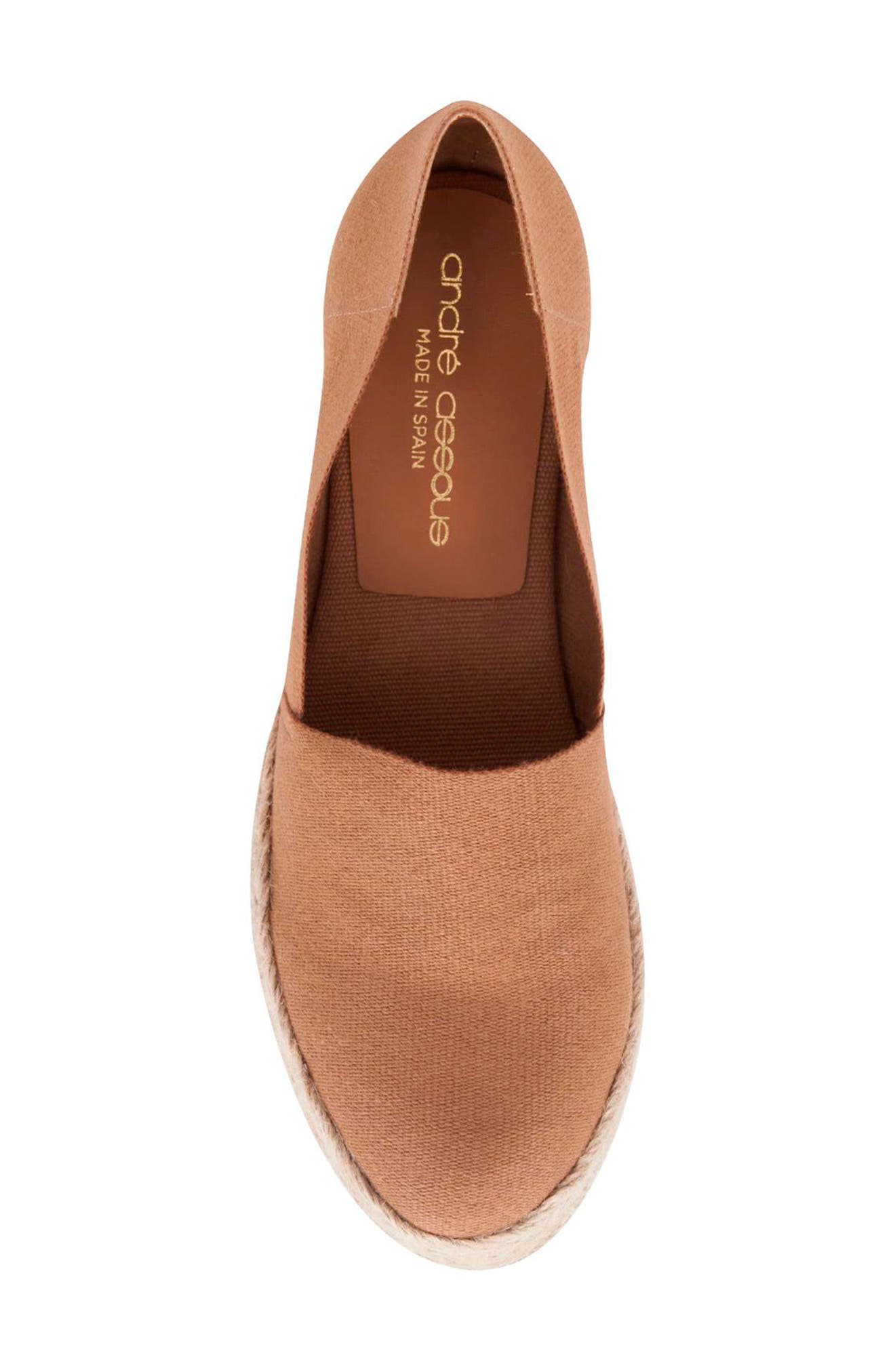Patti Espadrille Wedge, Alternate, color, CAMEL