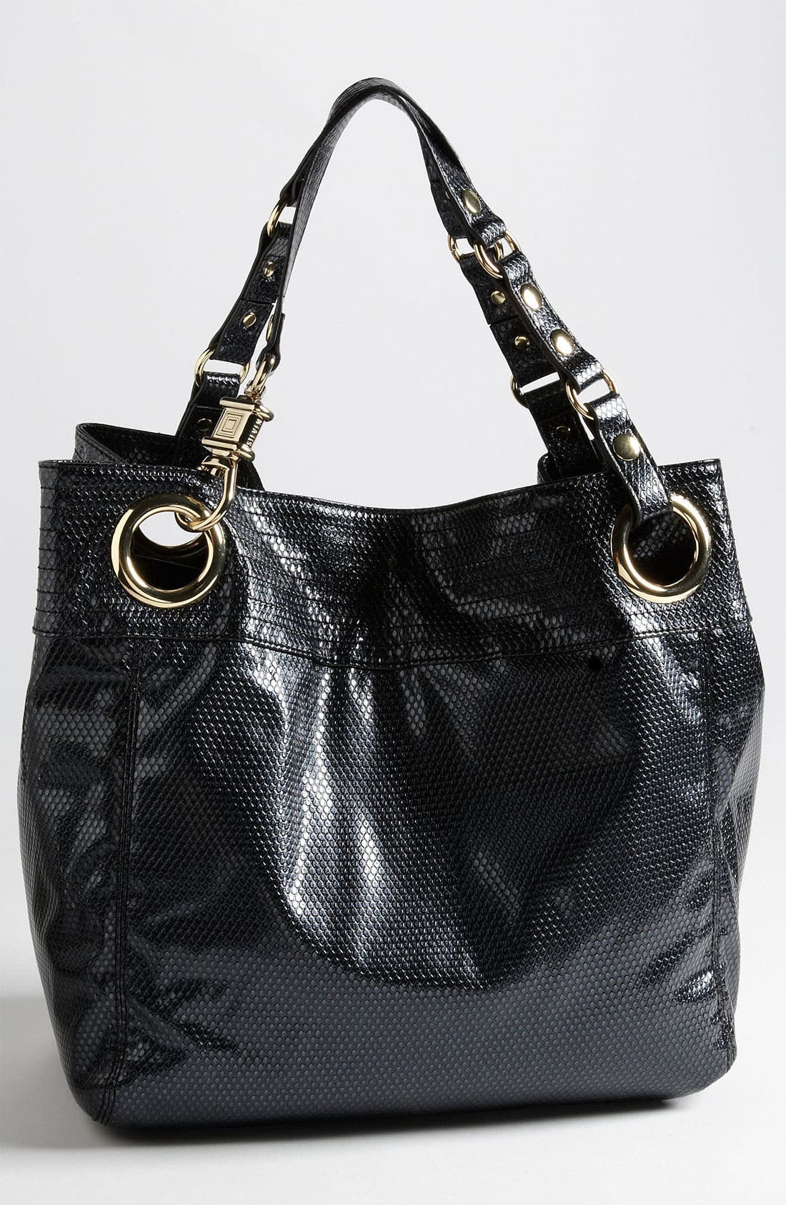 STEVEN by Steve Madden 'Candy Coated' Snake Embossed Tote, Main, color, 