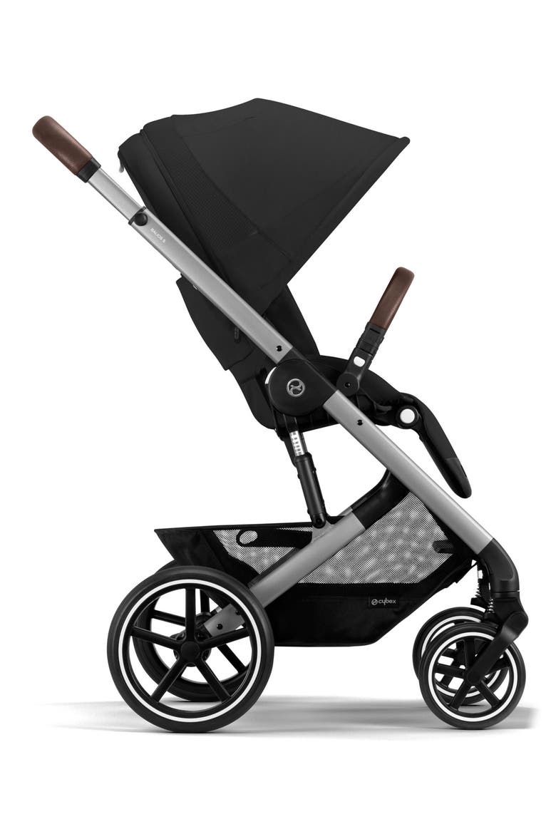 Balios S Lux Stroller, Main, color, MOON BLACK