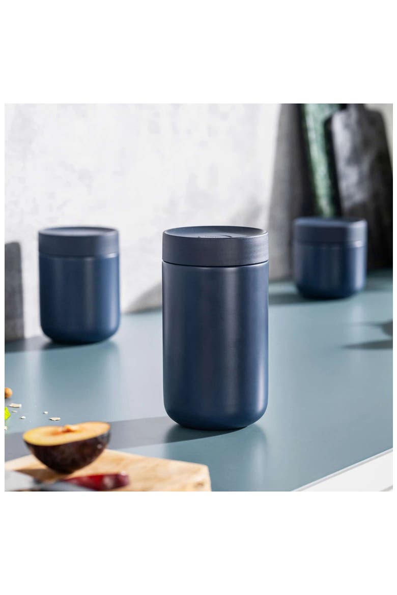 Nom 25-Ounce Food Container, Alternate, color, NAVY