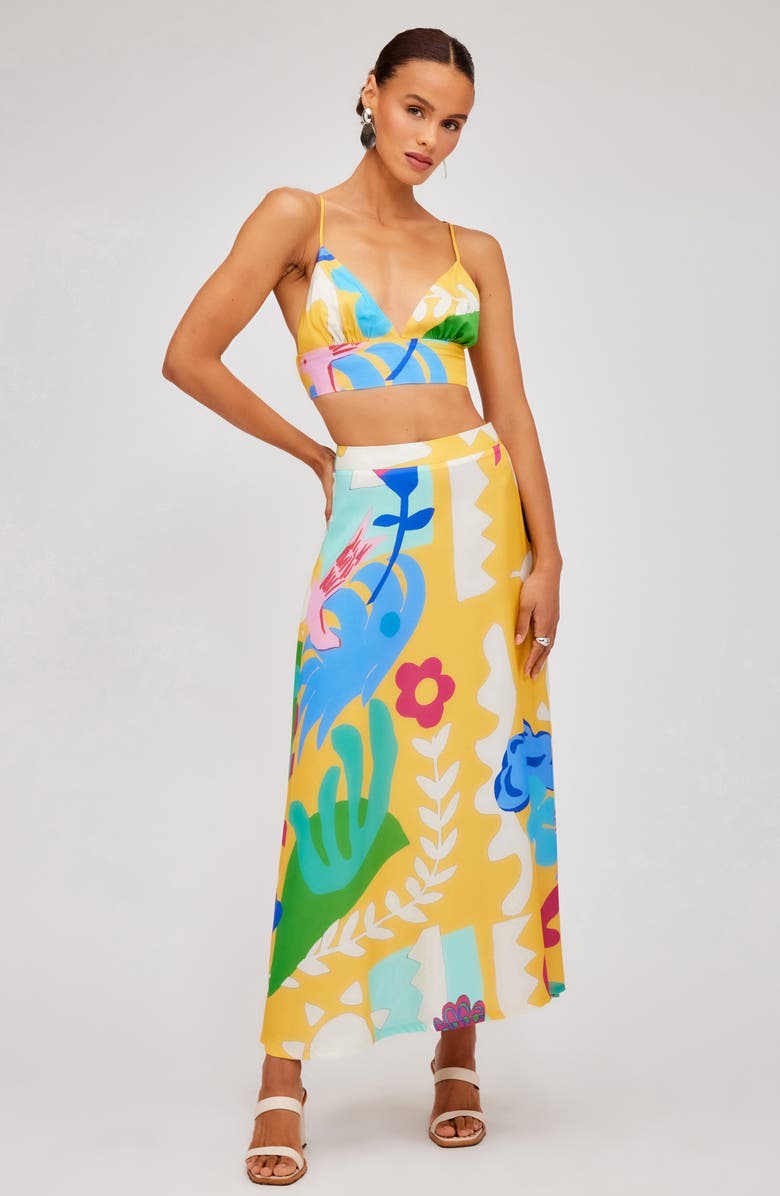 FIFTEEN TWENTY Lexi Printed Maxi Skirt, Alternate, color,