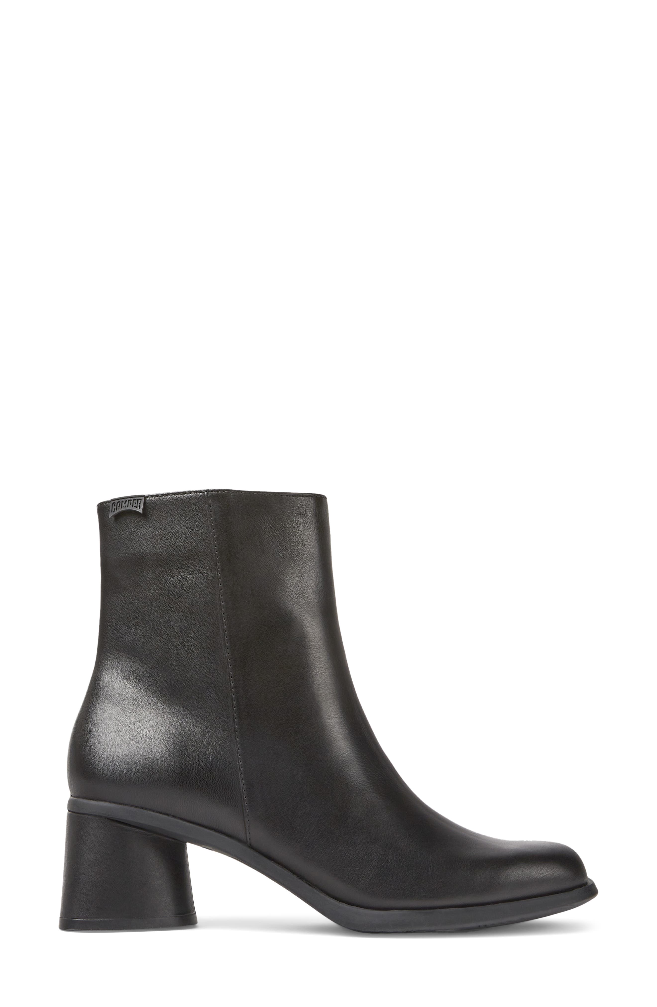 Camper Kiara Leather Bootie, Main, color, 