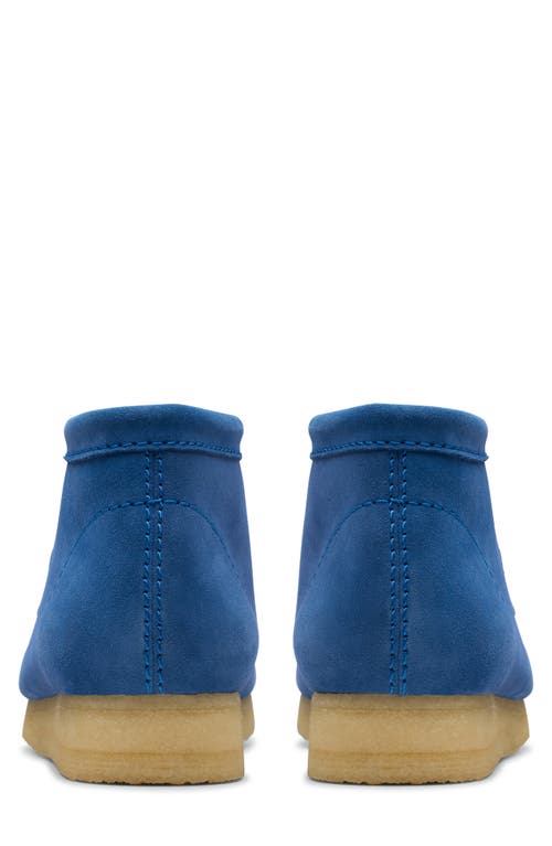 Clarksr Clarks(r) Wallabee Chukkah Boot In Blue Suede
