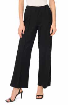 Seam Front Ponte Wide Leg Pants