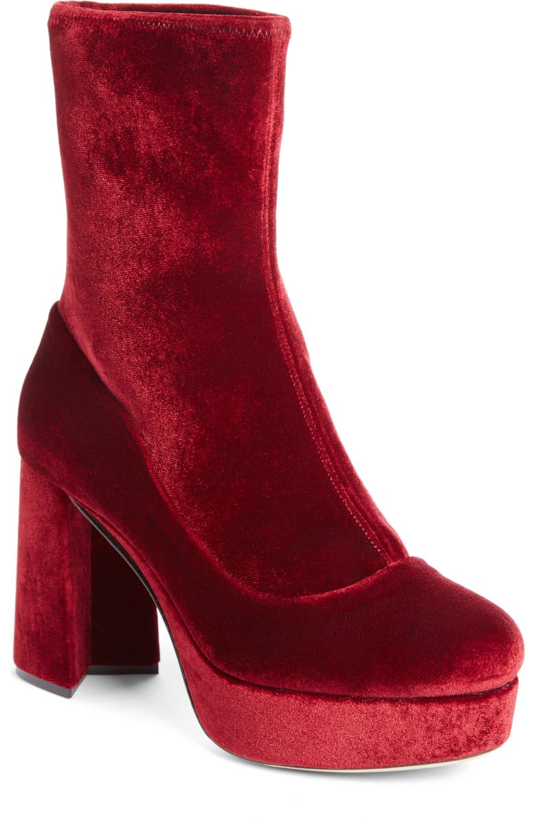 Miu Miu Platform Boot, Main, color,
