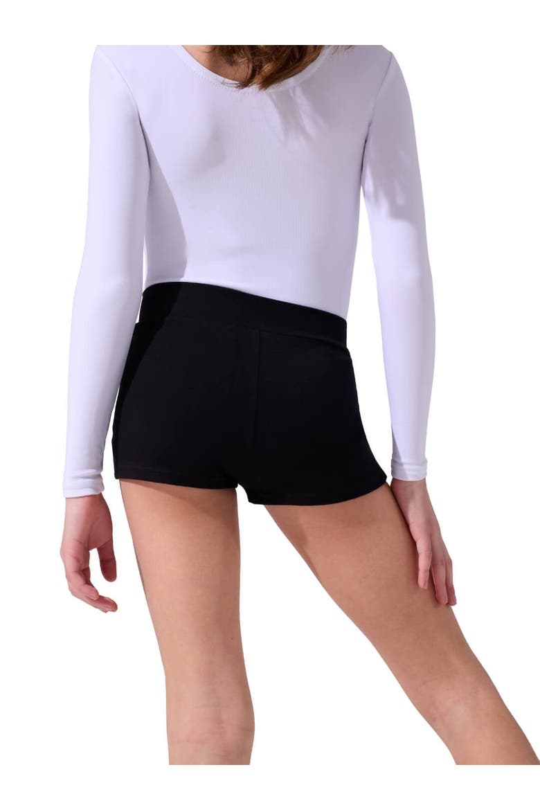 Boy Short, Alternate, color, black
