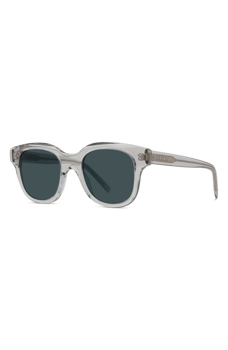 Givenchy 49mm City Geometric Sunglasses, Alternate, color, Grey/ Other / Blue
