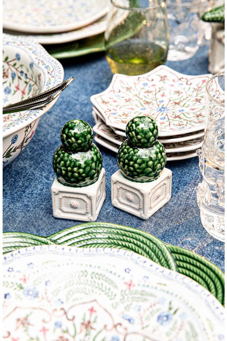 Berry & Thread Topiary Salt & Pepper Shakers Set, Alternate, color, GREEN MULTI