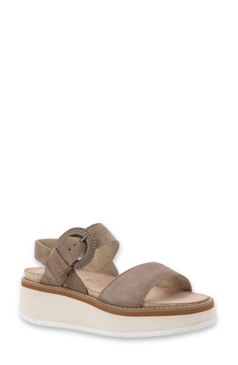 Crepe Platform Sandal (Women)