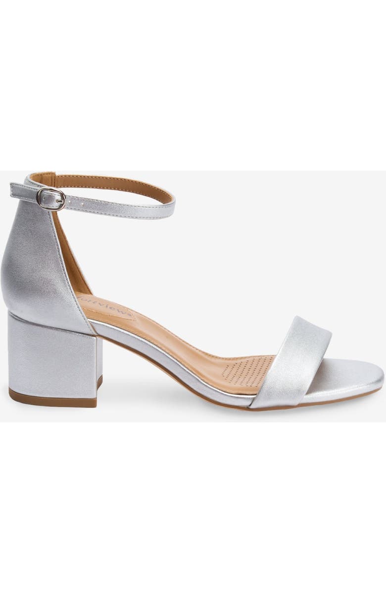 Comfortview The Orly Sandal, Alternate, color, Silver