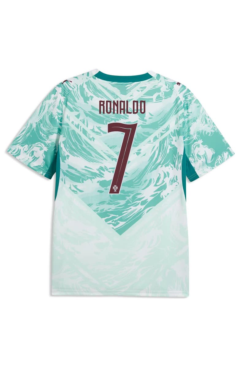 PUMA Men's Puma Cristiano Ronaldo White Portugal National Team 2026 Away Replica Jersey, Alternate, color, White