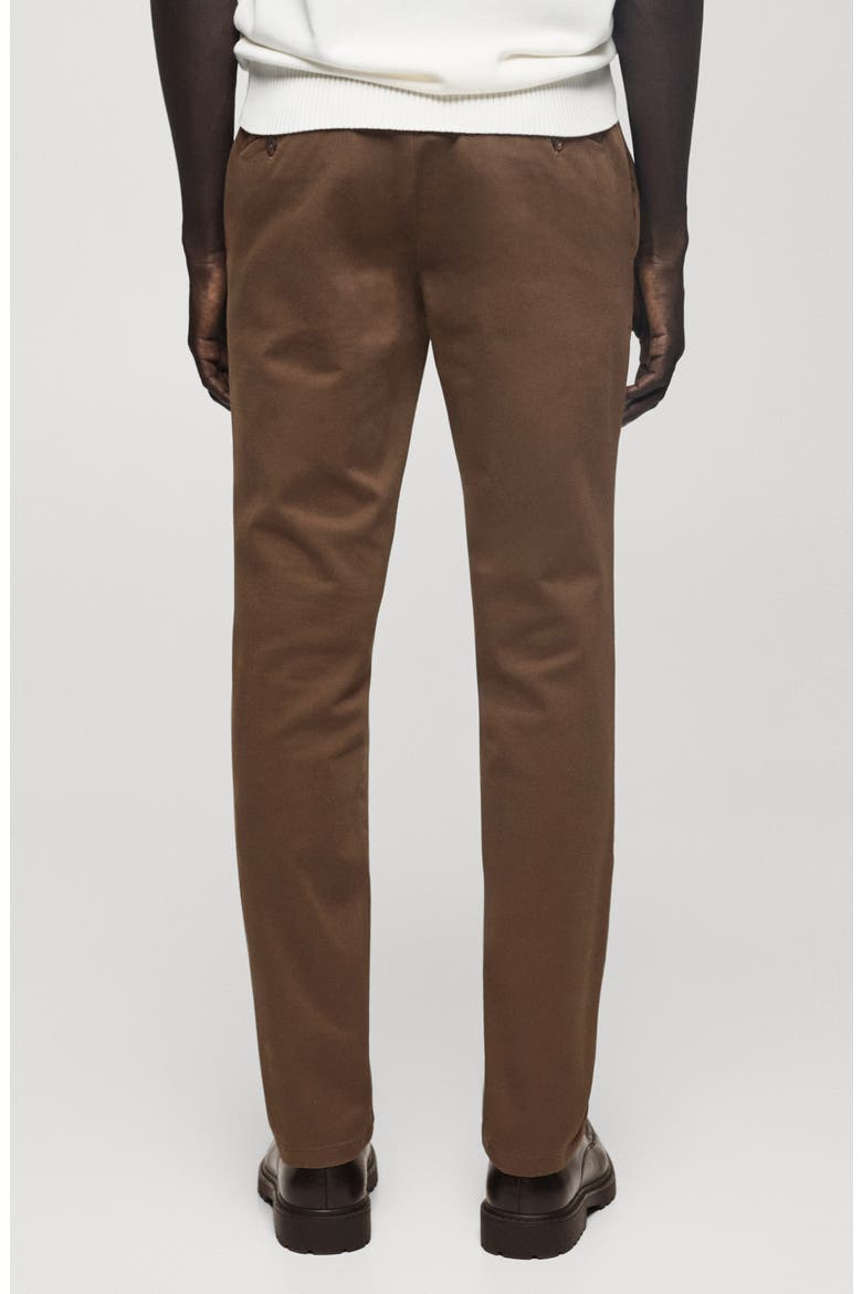 Serge Slim Fit Chino Pants, Alternate, color, BROWN