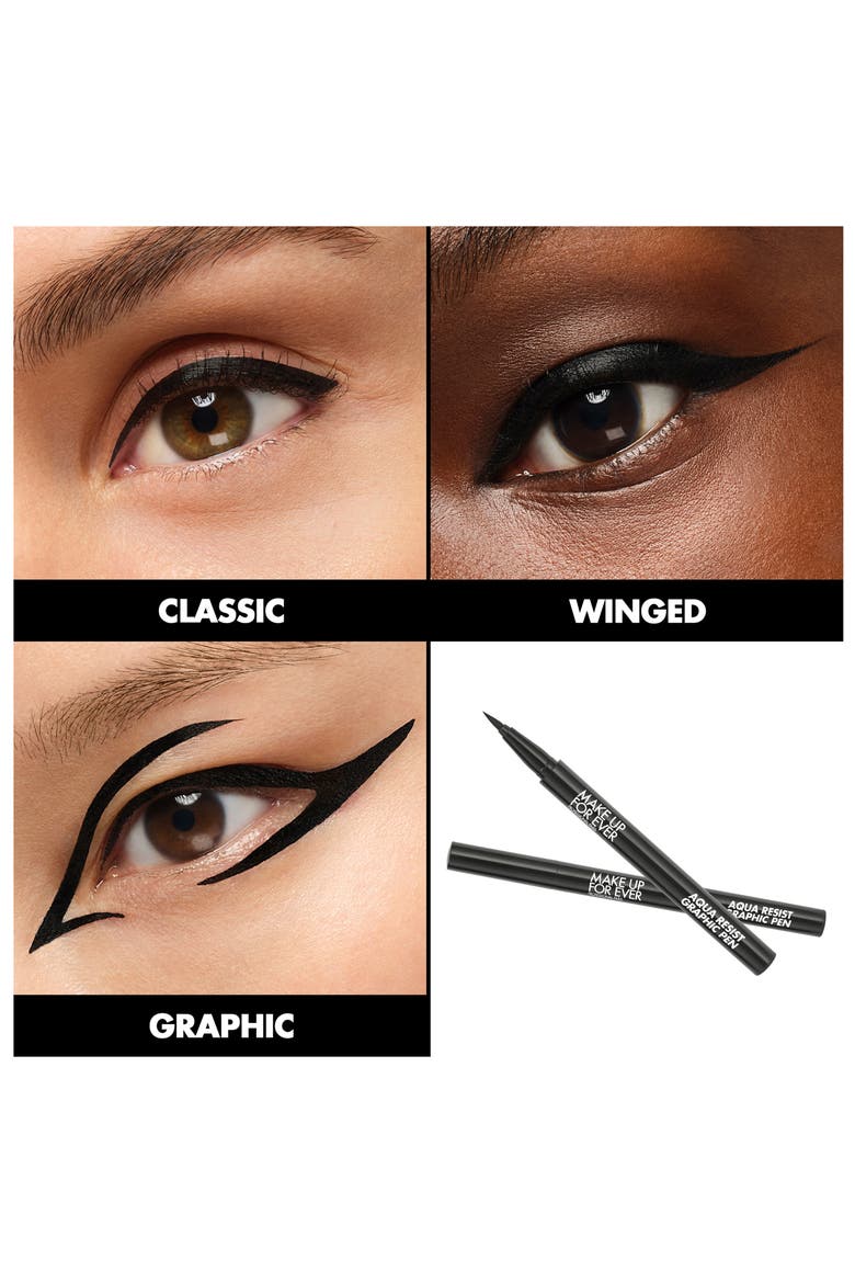 Aqua Resist Graphic Pen 24 Hour Waterproof Intense Eyeliner, Alternate, color, NO COLOR