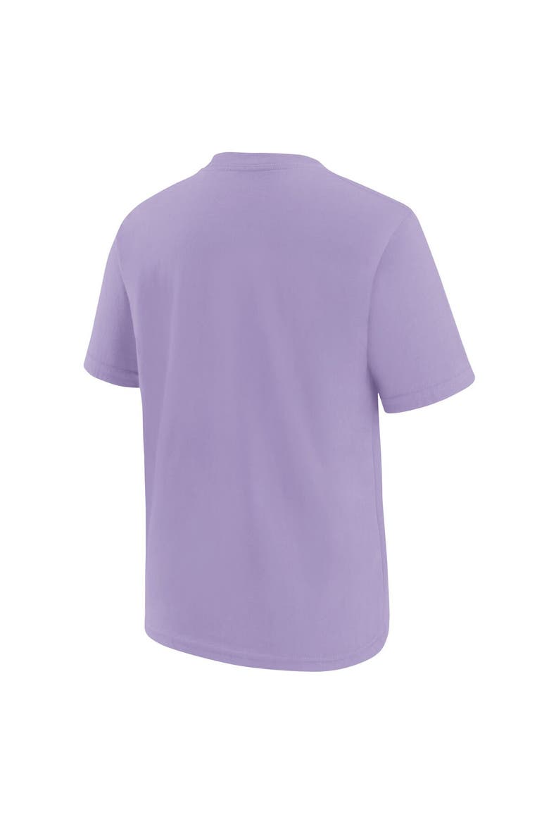 Youth Nike  Violet Golden State Valkyries Essential Logo T-Shirt, Alternate, color, Violet