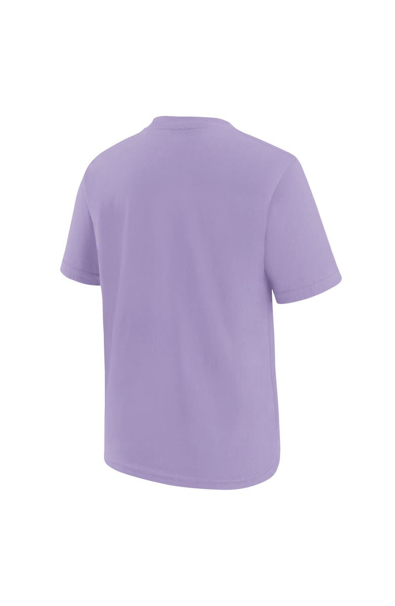 Nike Youth Nike Violet Golden State Valkyries Essential Logo T-Shirt, Alternate, color, Violet