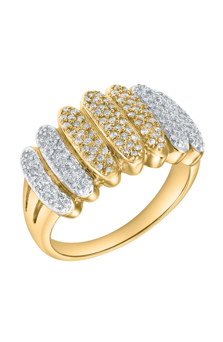 LuvMyJewelry Lunavyn Rhythm 0.45 Ct 14K Gold Diamond Ring, Alternate, color, 14K Yellow Gold