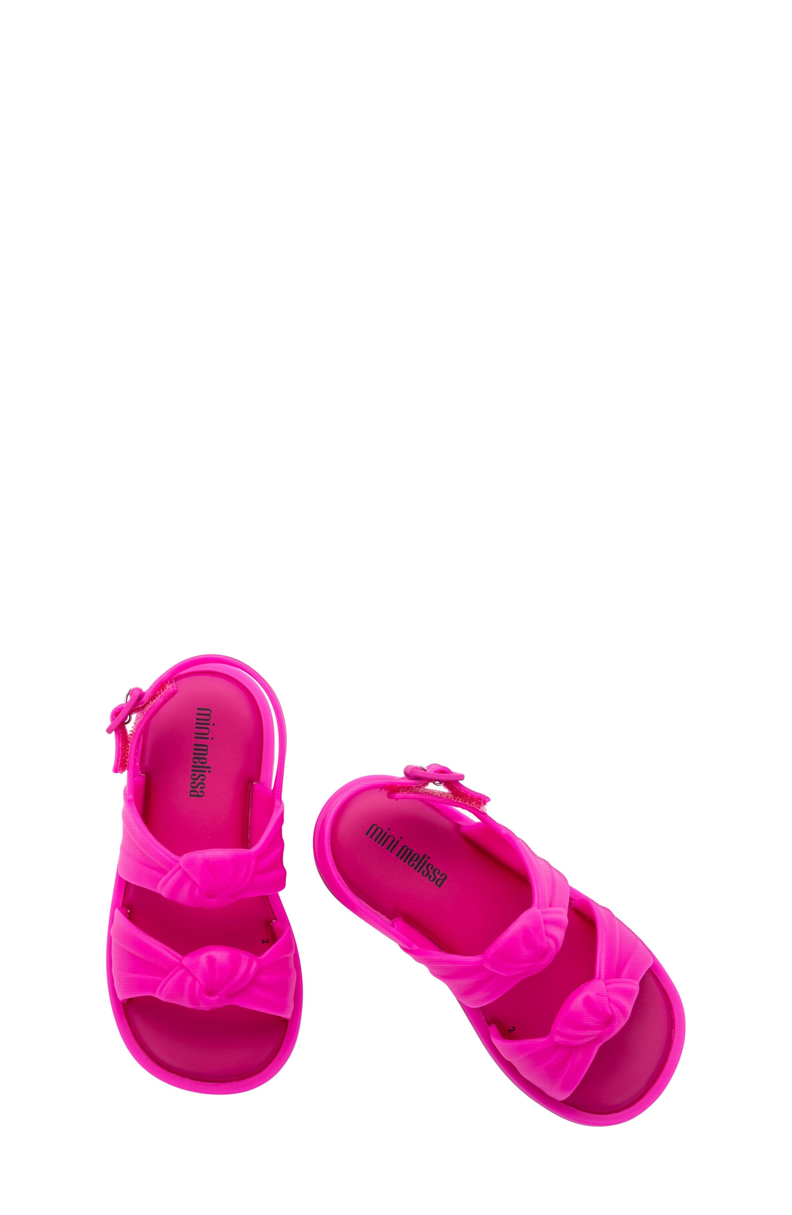 Kids' Velvet Slingback Sandal, Alternate, color, PINK