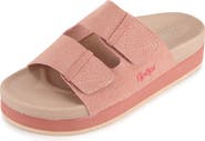 FLOOPI Double Strap Platform Slide Sandal