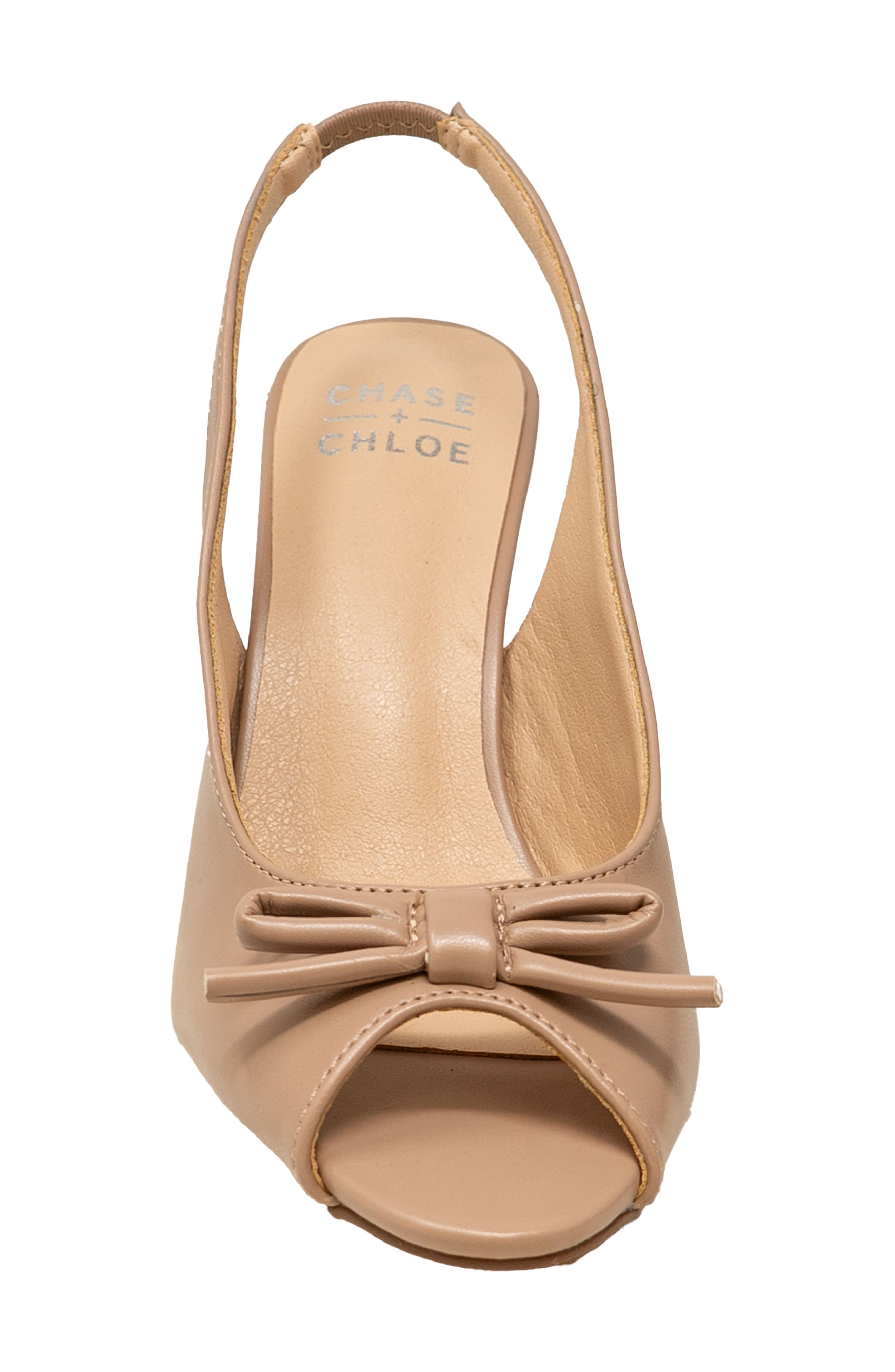 Slingback Sandal, Alternate, color, BEIGE PU